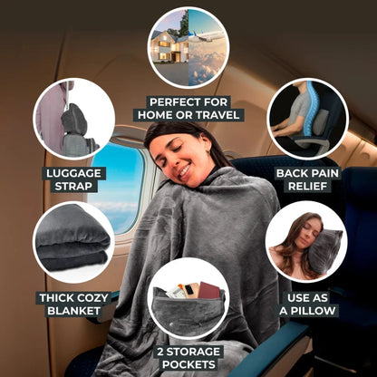 FlyHugz® Blanket & Comfort Bag (Retail)
