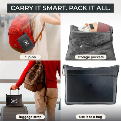 FlyHugz® Blanket & Comfort Bag (Retail)