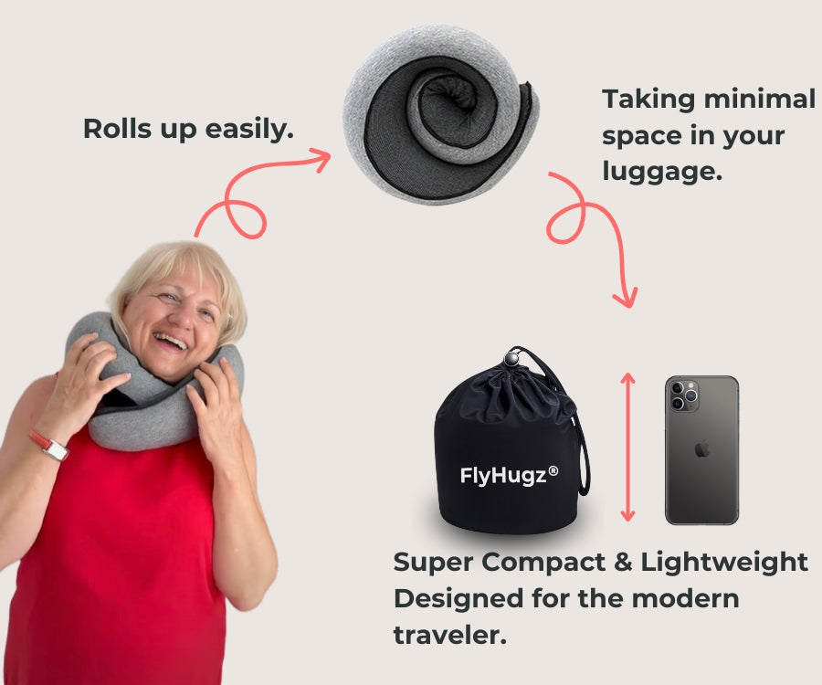 FlyHugz® Travel Pillow