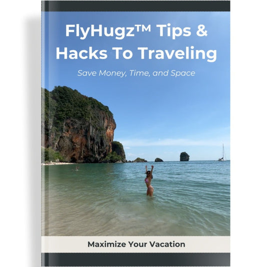 Free FlyHugz® eBook: Tips & Hacks for Travelers in 2026