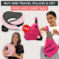 Pink Pillow + Pink Bag