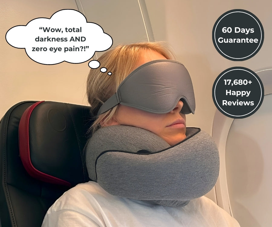 FlyHugz® Premium Sleep Mask