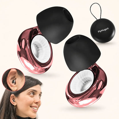 FlyHugz® Noise Reducing Travel Earplugs